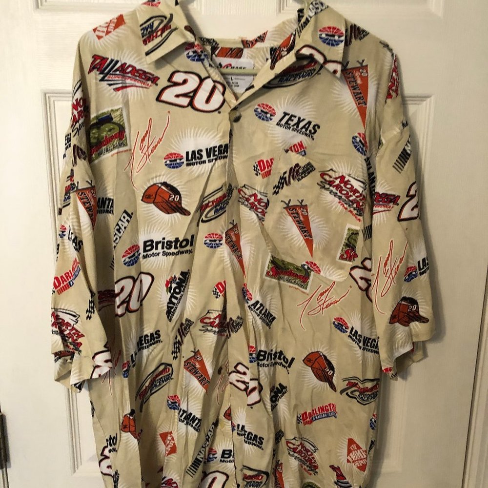 NASCAR Tony Stewart Button Down